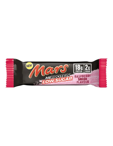 Mars HIProtein Low Sugar 55 g raspberry smash