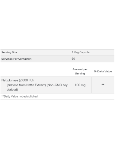 NOW Nattokinase 100 mg 60 kapszula