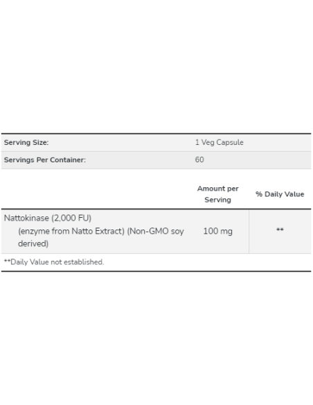 NOW Nattokinase 100 mg 60 kapszula