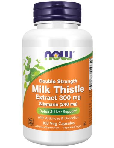 NOW Milk Thistle Extract 300 mg Double Strength
