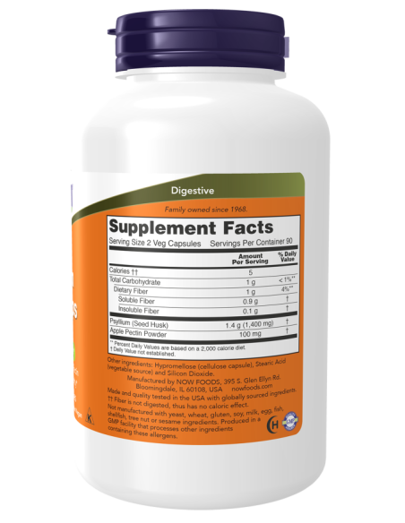 NOW Psyllium Husk 700 mg