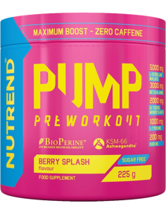 Nutrend Pump Preworkout 225 g