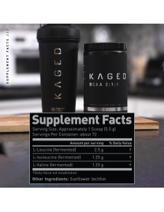 Kaged Muscle BCAA 400 g unflavored 2