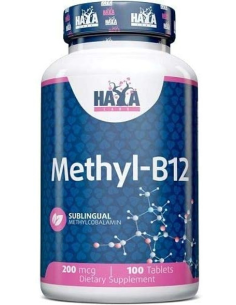 Haya Labs Methyl B-12 1000 mcg 100 tabletta