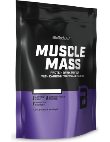 BioTechUSA Muscle Mass 1000 g