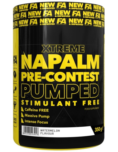 Fitness Authority Napalm Pre-Contest Pumped Stimulant Free 350 g