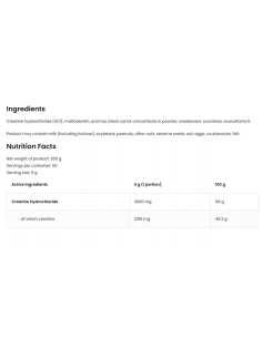 OstroVit Creatine HCl 300g 2