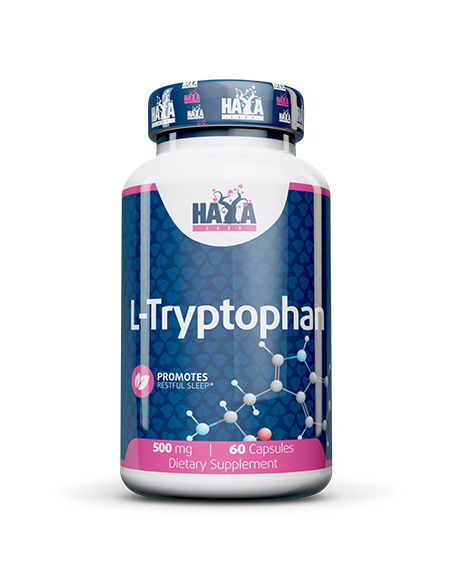Haya Labs L-Tryptophan 500 mg 60 kapszula