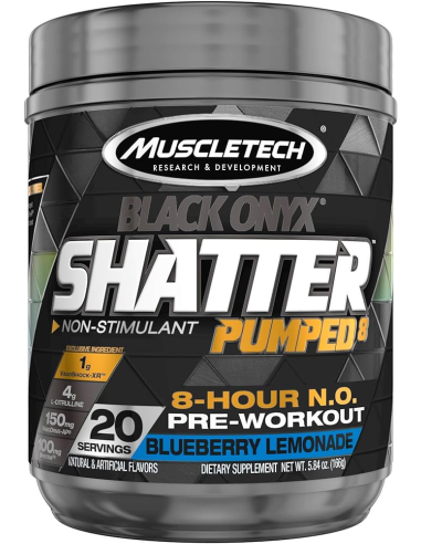 MuscleTech Black Onyx Shatter Non-Stimulant Pumped