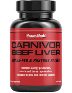 MuscleMeds Beef Liver 180 Capsules