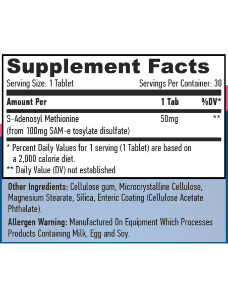 Haya Labs SAMe facts
