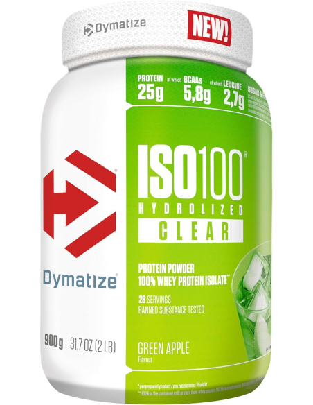 Dymatize Iso 100 Clear green apple