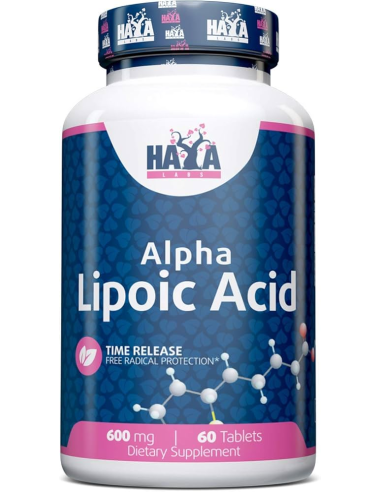 Haya Labs Alpha Lipoic Acid Time Release 600 mg