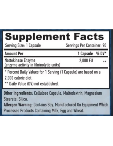 Haya Labs Nattokinase facts