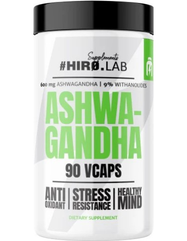 Hiro.Lab Supplements Ashwagandha 600 mg 90 kapszula