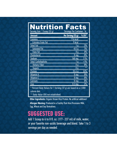 All Natural Rice Protein