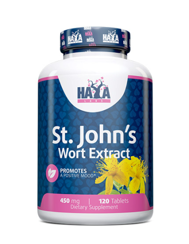 Haya Labs St. Johns Wort Extract 450 mg 120 tabletta