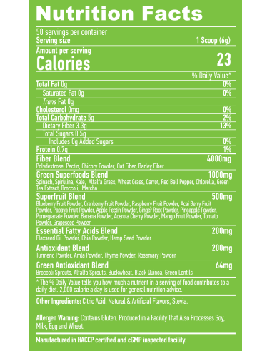 Haya Labs Super Greens 300g