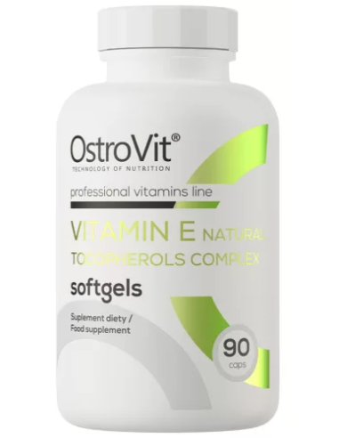 OstroVit Vitamin E Natural Tocopherols Complex 90 lágykapszula