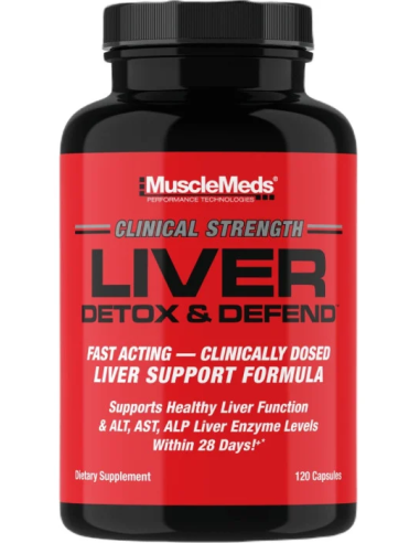 MuscleMeds Liver Detox And Defend 120 kapszula