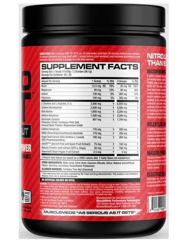 MuscleMeds Nitrolift