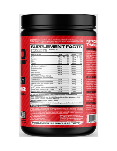 MuscleMeds Nitrolift