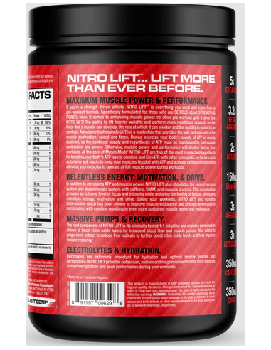 MuscleMeds Nitrolift