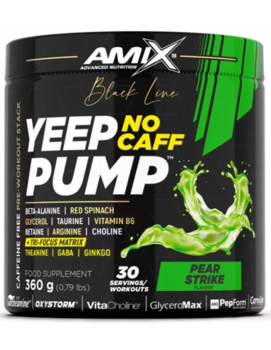 Amix Black Line Yeep Pump No Caff 360g