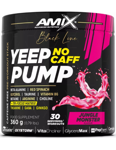 Amix Black Line Yeep Pump No Caff