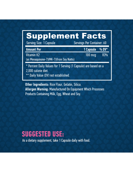 Haya Labs Vitamin K2 - Mk7
