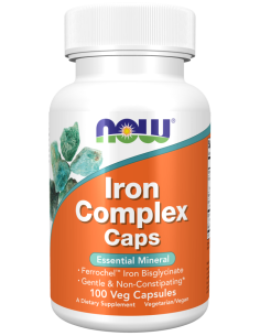 NOW Iron Complex Caps