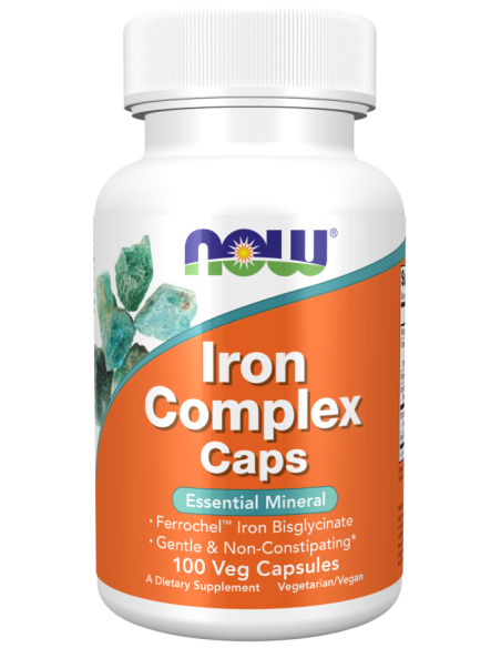 NOW Iron Complex Caps