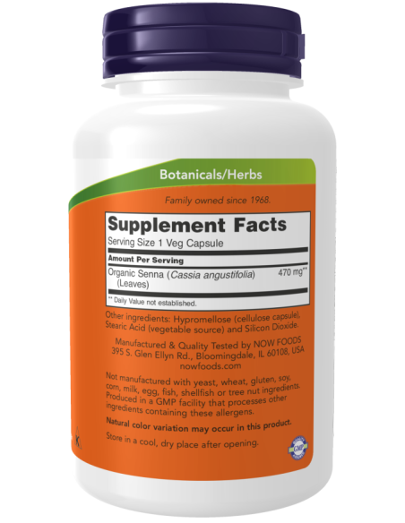 NOW Senna Leaves facts