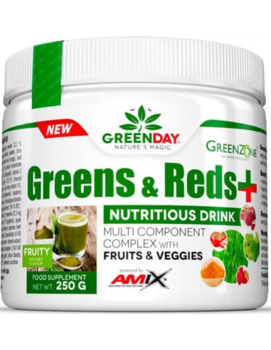 Amix GreenDay ProVEGAN Greens &and Reds+ 250 g