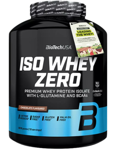 BioTechUSA Iso Whey Zero lactose free 1816 g