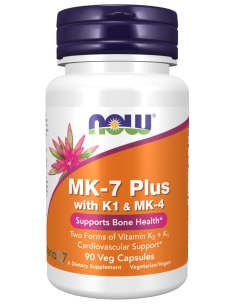 NOW MK-7 Plus with K1 & MK-4 90 vegan kapszula