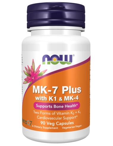 NOW MK-7 Plus with K1 & MK-4 90 vegan kapszula