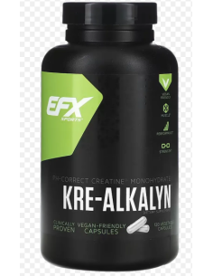 EFX Kre-Alkalyn 120 vegan-friendly capsule