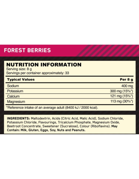 Optimum Nutrition Electrolyte Powder 264 g