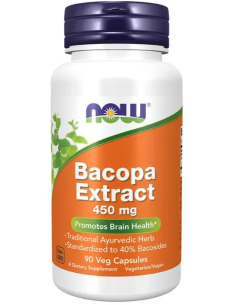 NOW Bacopa Extract 450 mg 90 kapszula