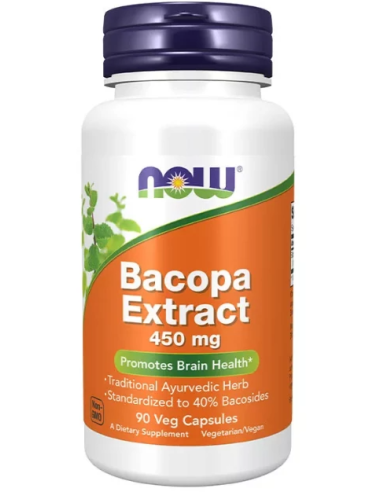 NOW Bacopa Extract 450 mg 90 kapszula NOW Bacopa Extract 450 mg 90 kapszula