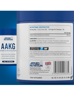 Applied Nutrition Arginine Alpha Ketoglutarate 300 g unflavored 2