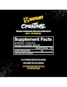 Mutant Pure Creatine Monohydrate 300 g 2