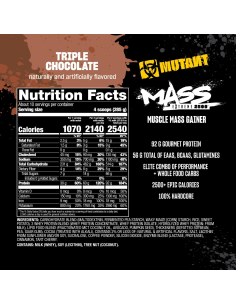 Mutant Mass XXXTREME 2500 2720g 2