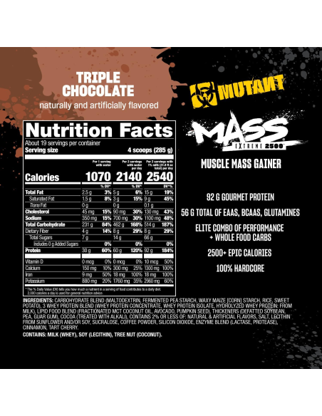 Mutant Mass XXXTREME 2500 5450 g
