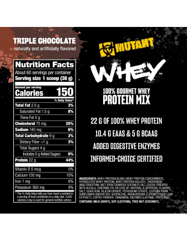 Mutant Whey 2270g