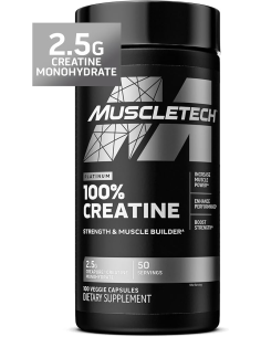 MuscleTech Platinum Creatine Monohydrate 100 kapszula