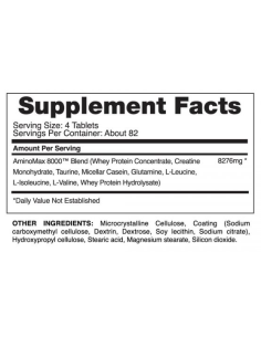 Gaspari Nutrition AminoMax 8000 325 tabletta 2