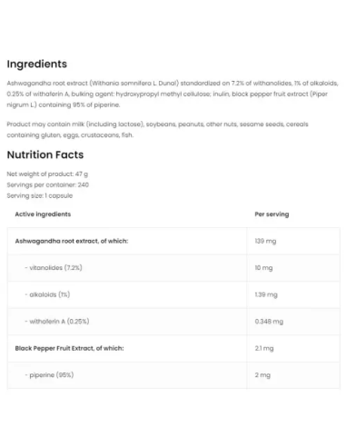 OstroVit Ashwagandha