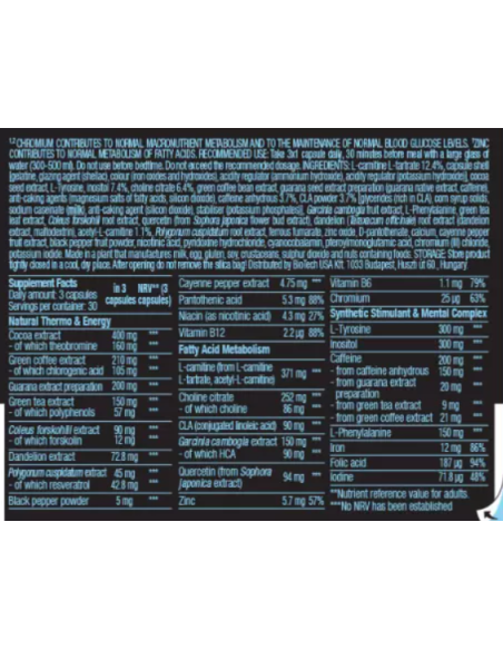 BioTechUSA Black Burn